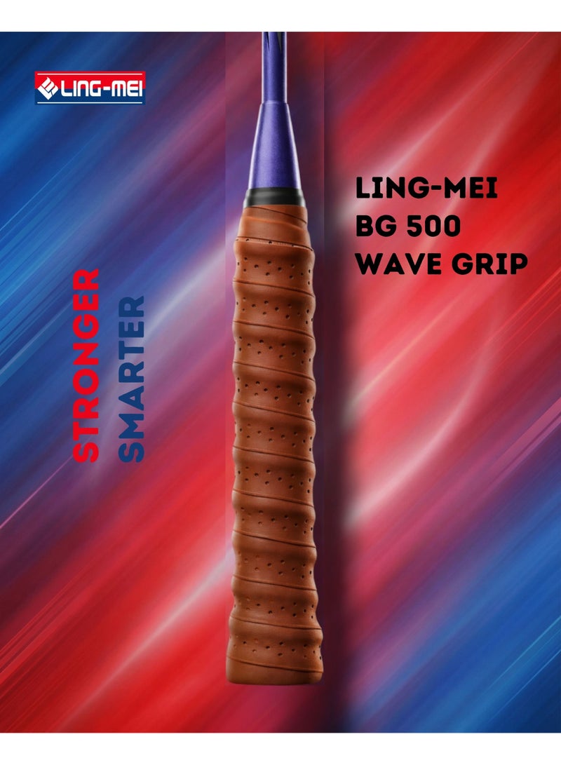 لينغ مي BG 500 غطاء مضرب – مقاوم للانزلاق، مريح ومتينا